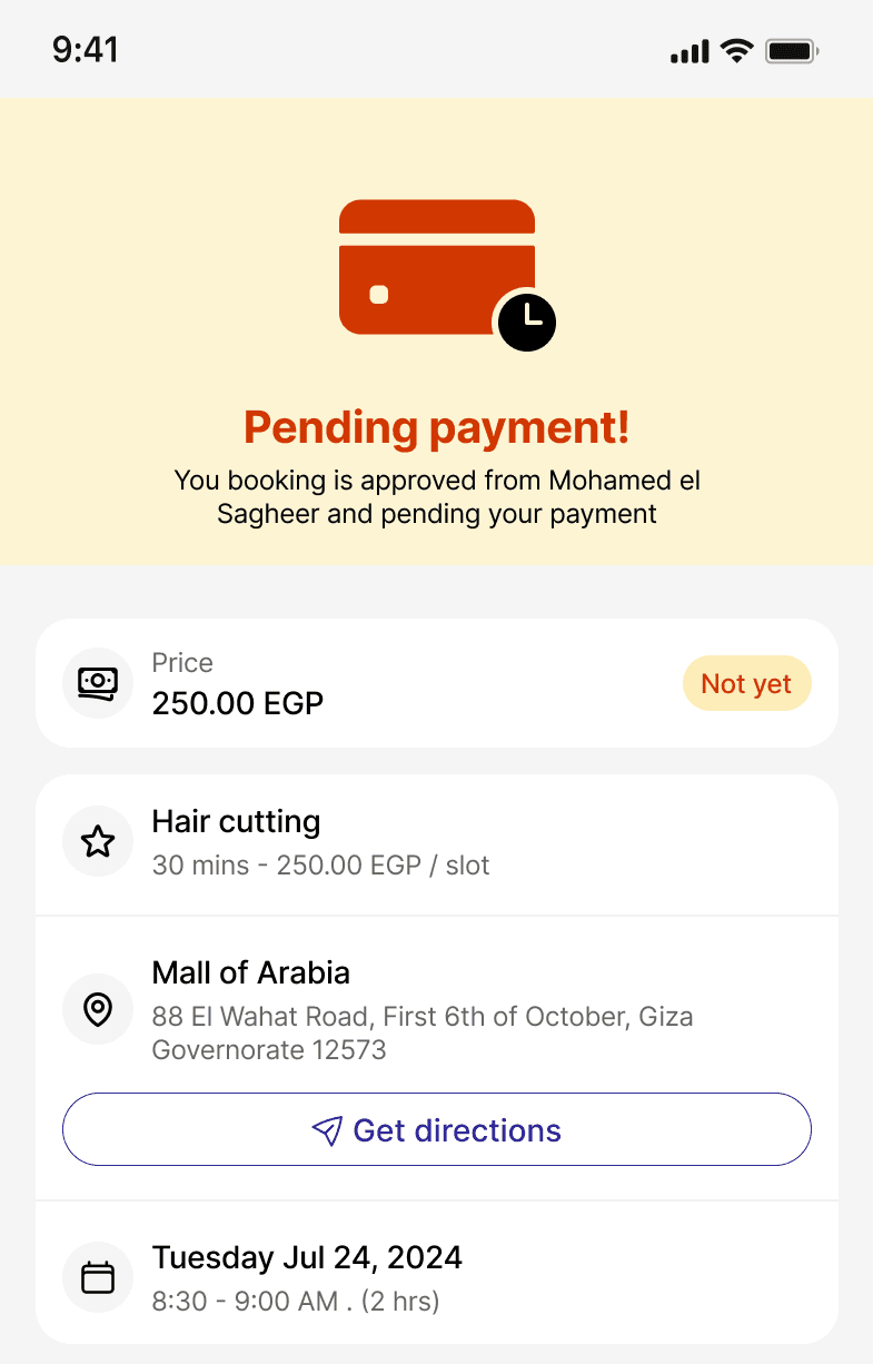 ضاعف الإيراد لكل موعد بالعربون والولاء